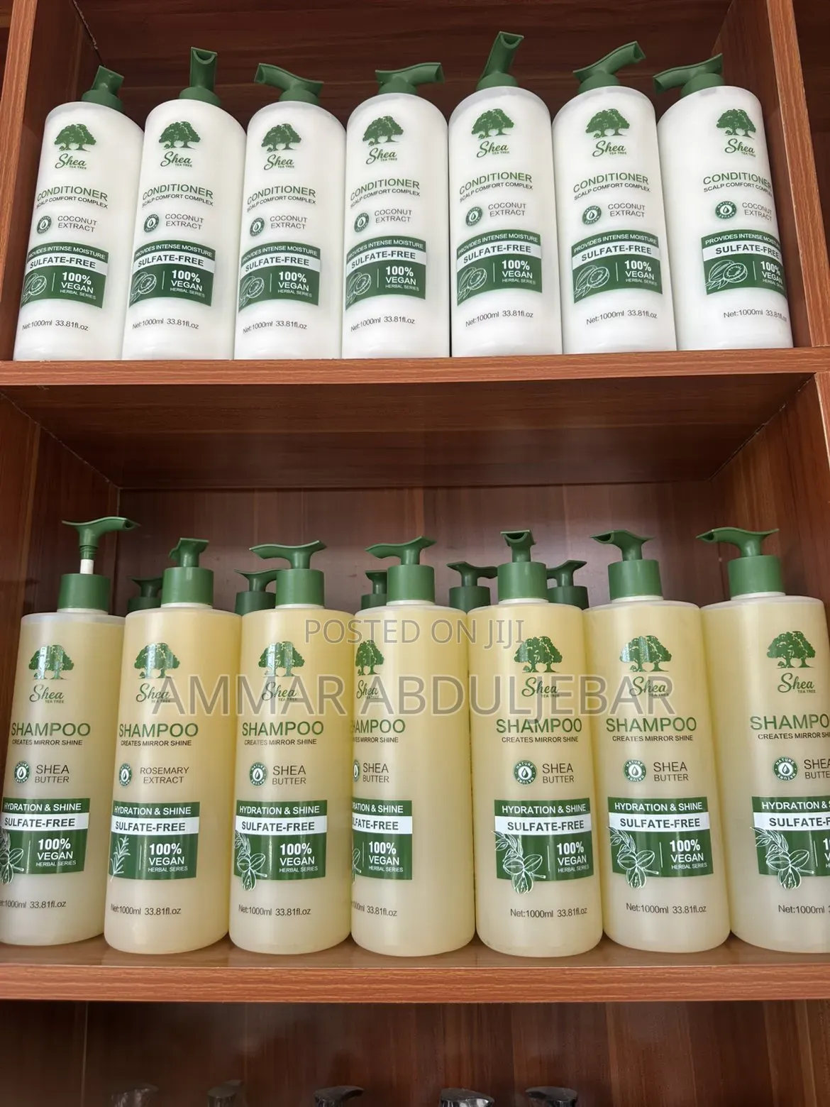 Shea Butter Shampoo and Conditioner