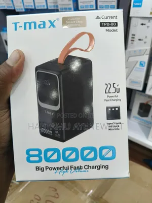 T- Max 80,000 Mah Heavy Duty Power Bank