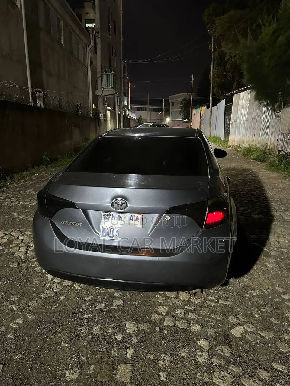 Toyota Corolla 2016 Gray