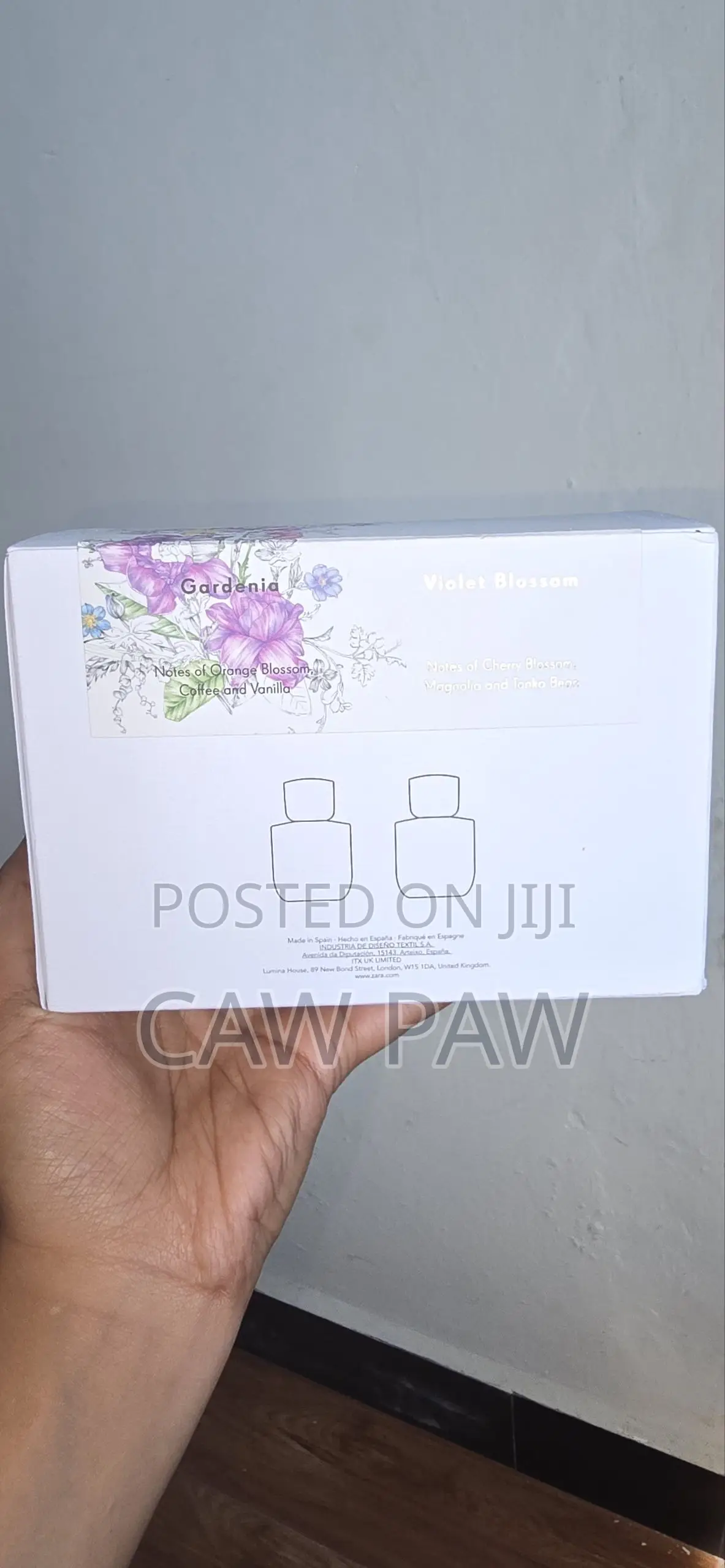 Zara Violet Blossom and Gardenia