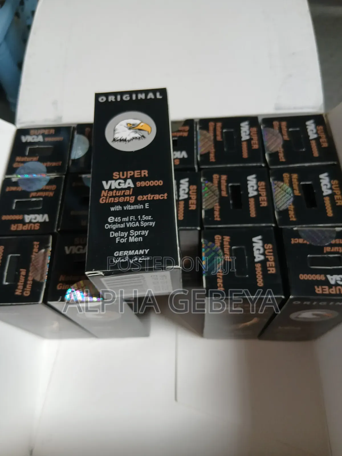 SUPER VIGA 990000 45ml | Ginseng + Vitamin E | Delay Spray for Men