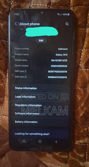 Samsung Galaxy M13 (India) 128 GB Rose Gold