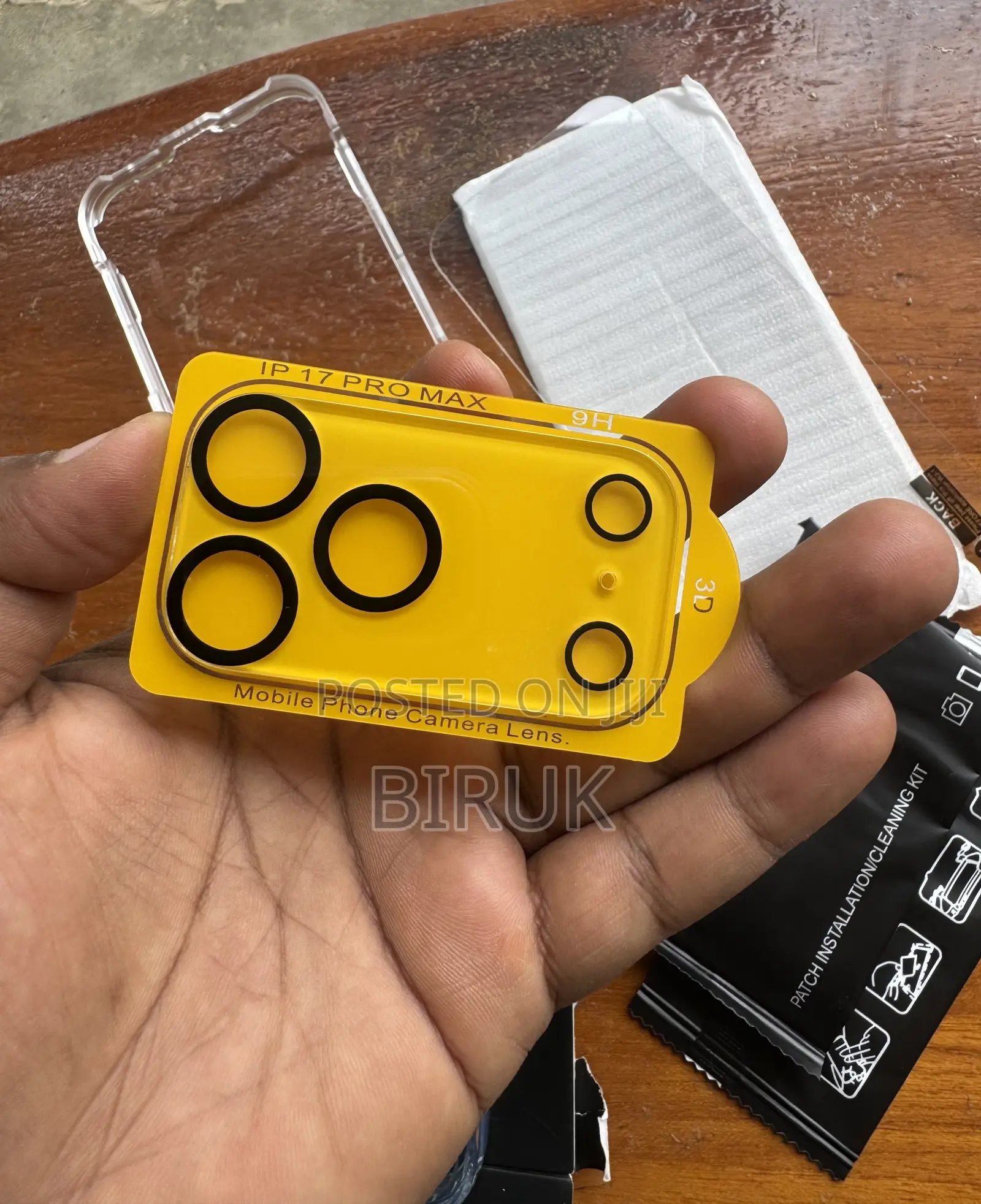 iPhone 17 Pro Max Magnetic Transparent Cover, Glass, Camera Protector