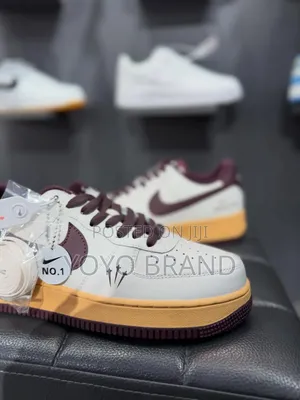 Nike Air Force 1Nocta Sneakers White/Dark Burgundy