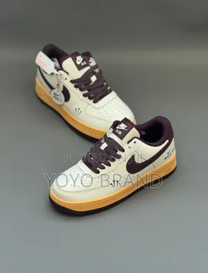 Nike Air Force 1Nocta Sneakers White/Dark Burgundy