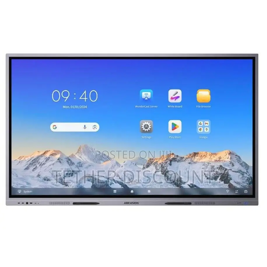 Brand NewHikvision 75" Interactive Flat Panel Display (DS-D5C75RB/A)