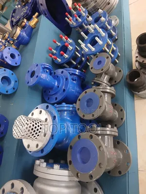 ,Collection of Industrial Water Pipeline Fittings and Valves,