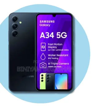 New Samsung Galaxy A34 5G 128 GB Black