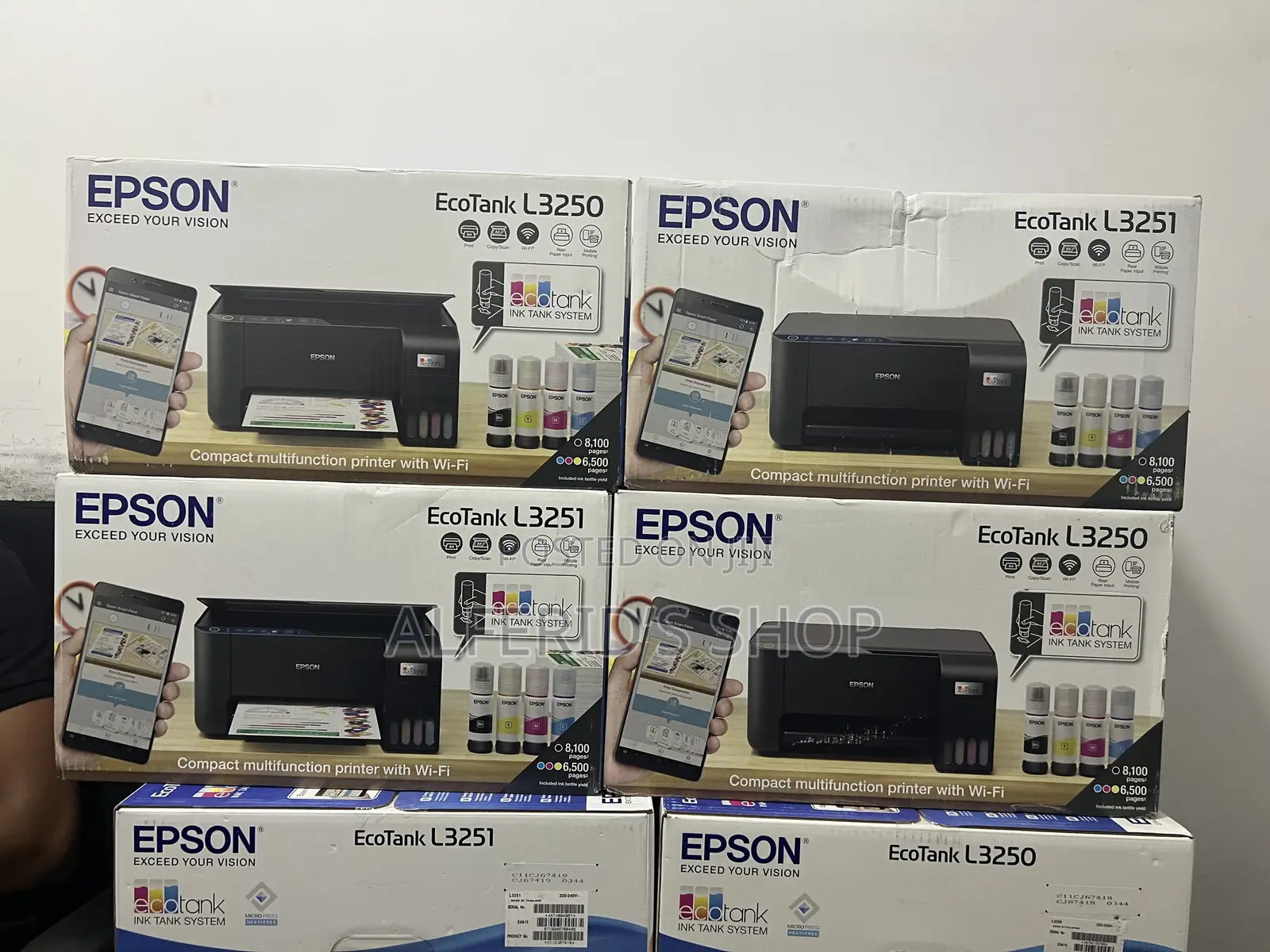 Epson L3250 Printe , Scan , Copy, Wifi