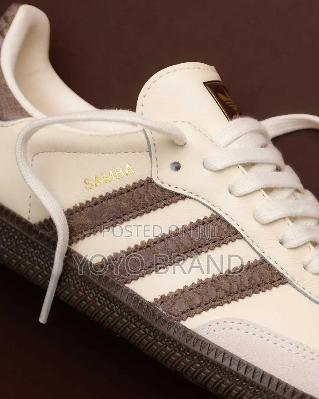 Adidas Originals Women's Samba OG Cream White/Earth Strata/Maroon