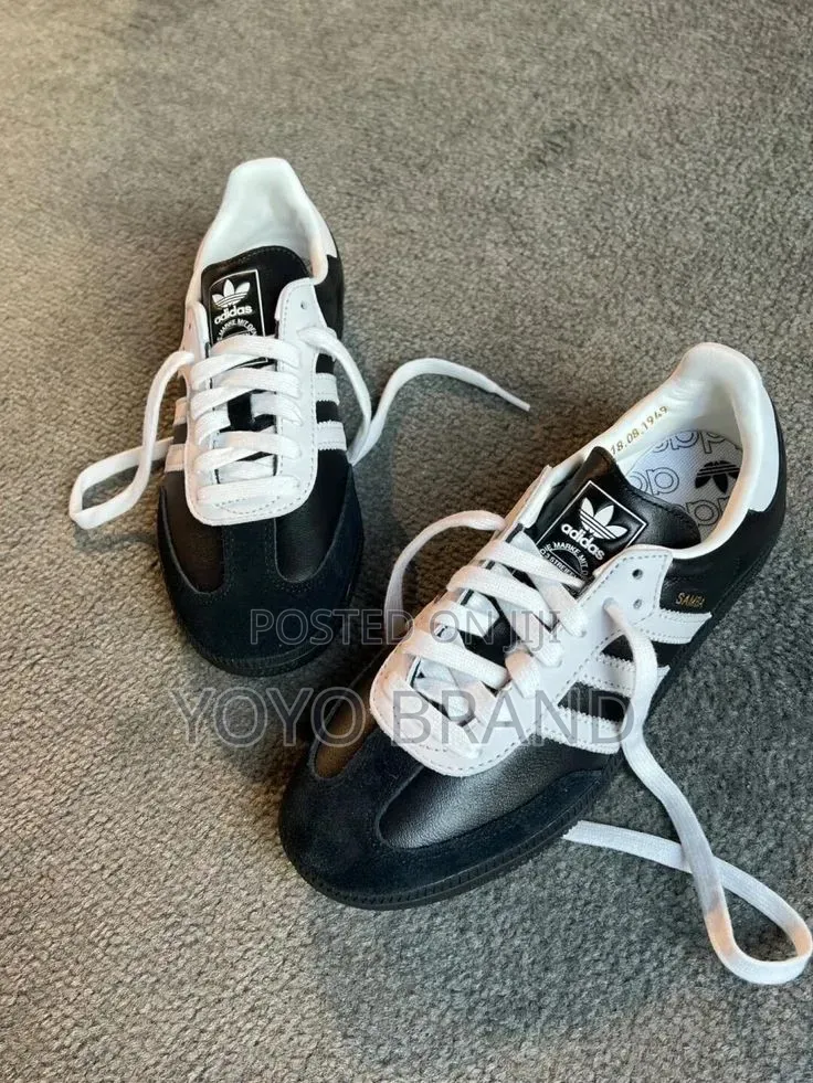Adidas Samba OG 75th Anniversary Sneaker Classic Black/White