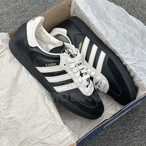 Adidas Samba OG 75th Anniversary Sneaker Classic Black/White