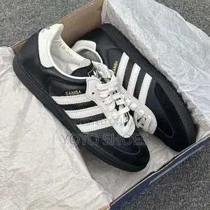 Adidas Samba OG 75th Anniversary Sneaker Classic Black/White