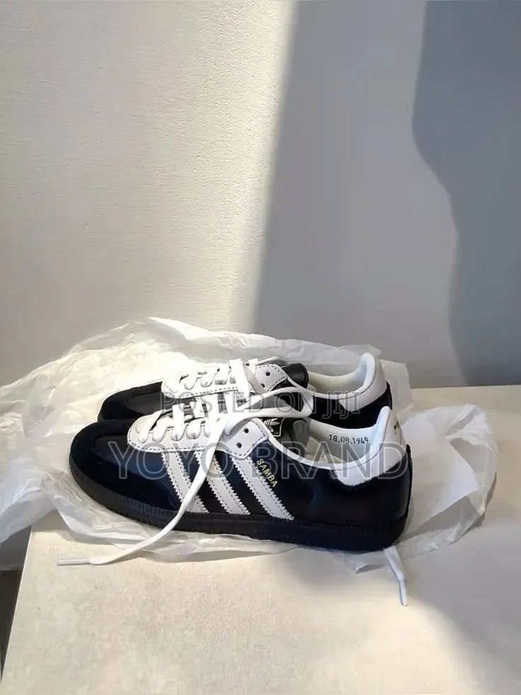 Adidas Samba OG 75th Anniversary Sneaker Classic Black/White