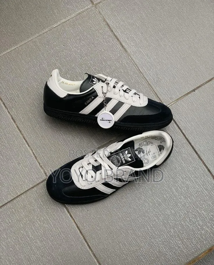 Adidas Samba OG 75th Anniversary Sneaker Classic Black/White