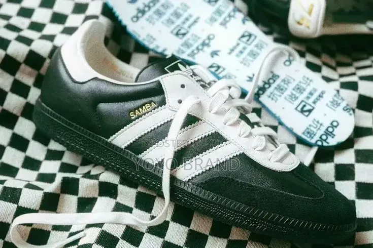 Adidas Samba OG 75th Anniversary Sneaker Classic Black/White