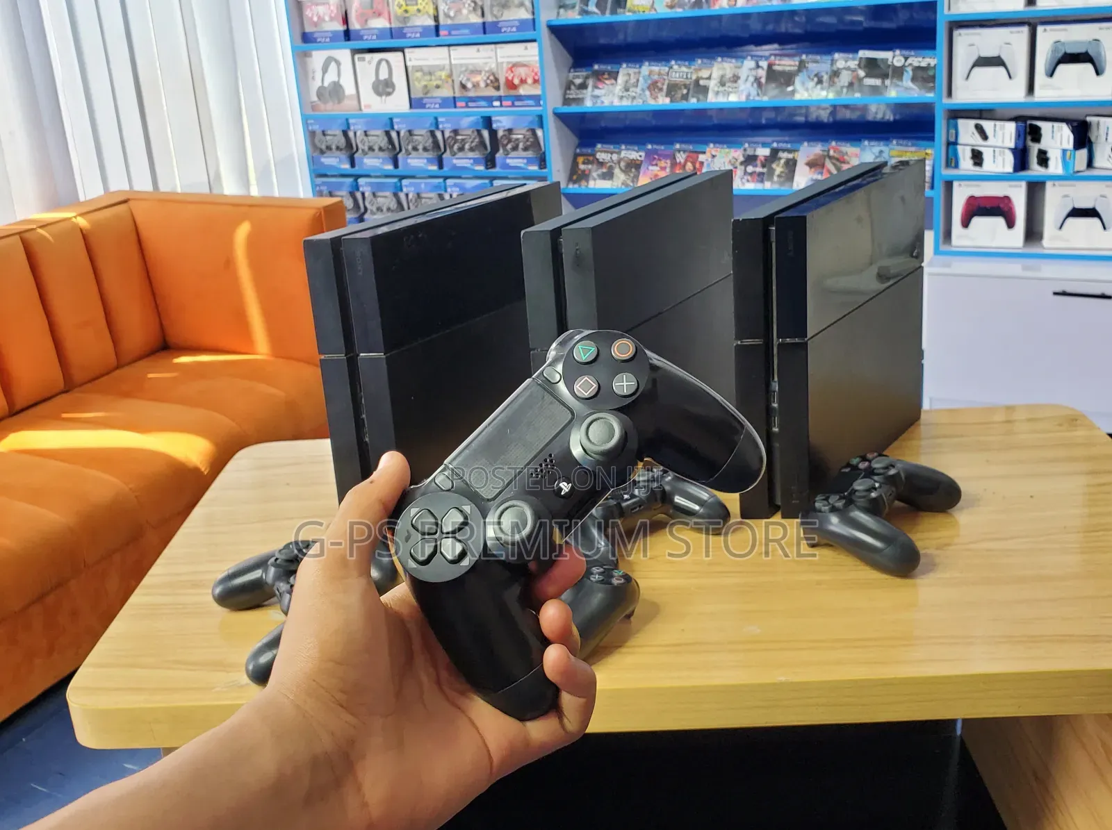 PS4 Fat Jailbreak FC 27 + 10 Games 2 Joystick በፈለጉት GB መርጠው መውሰድ ይችላሉ