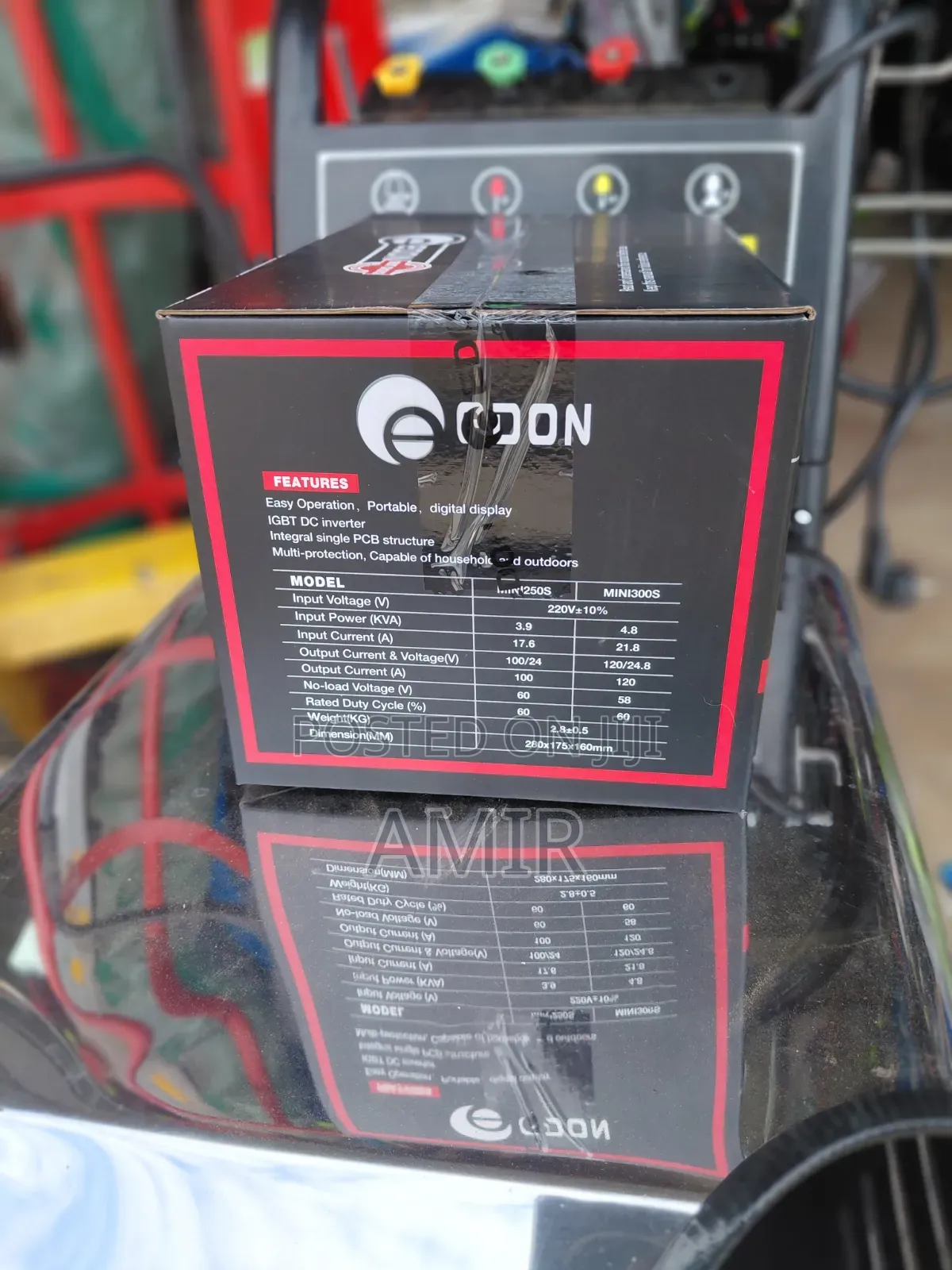 ♡ Edon Mini DC Inverter MMA Welder (Mini300S) ♡ በእጅ የምትያዝ ምርጥ መበየጃ