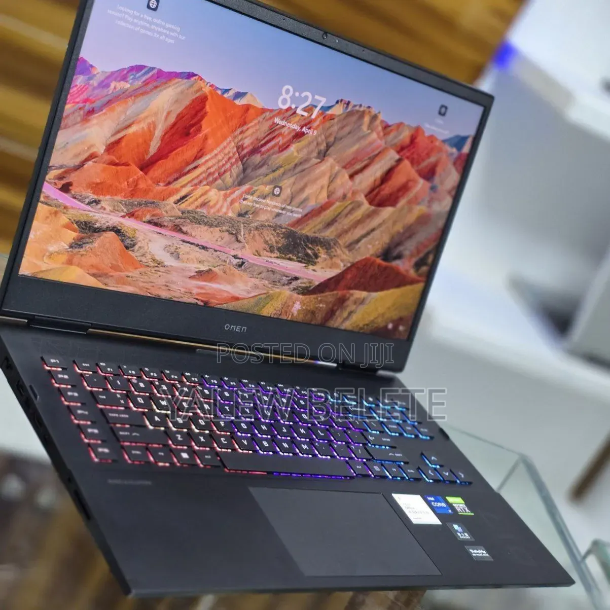 New Laptop HP Omen 17 16GB Intel Core i7 SSD 1T