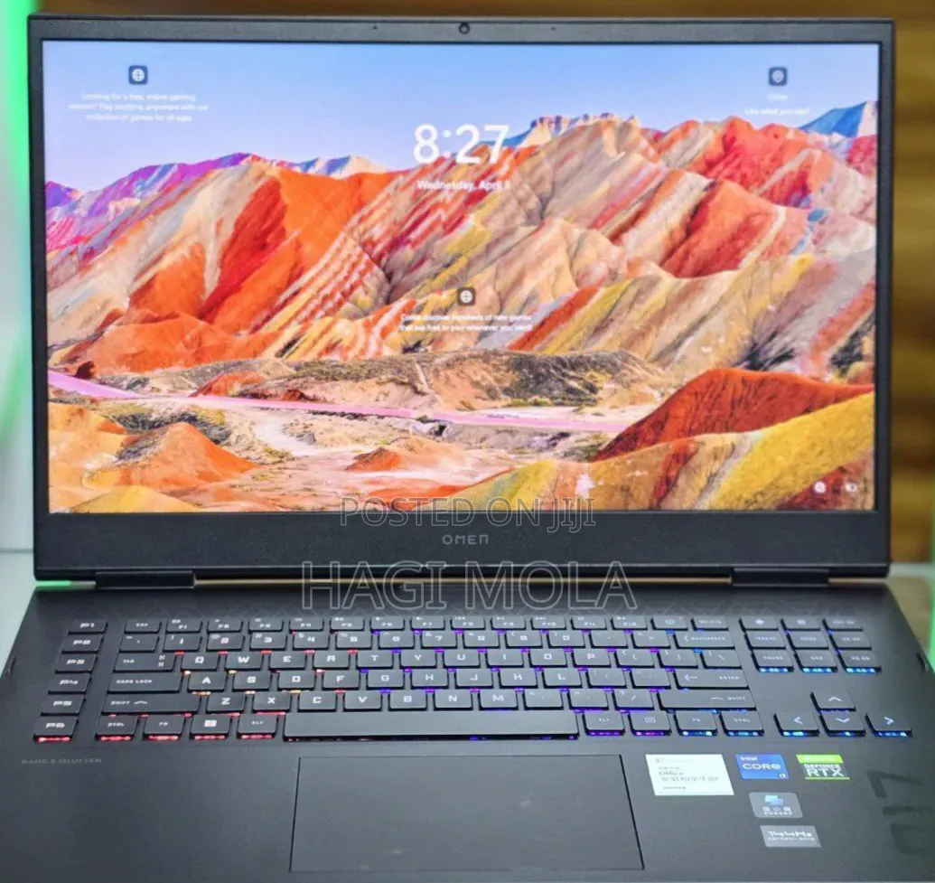 New Laptop HP Omen 17 16GB Intel Core i7 SSD 750GB