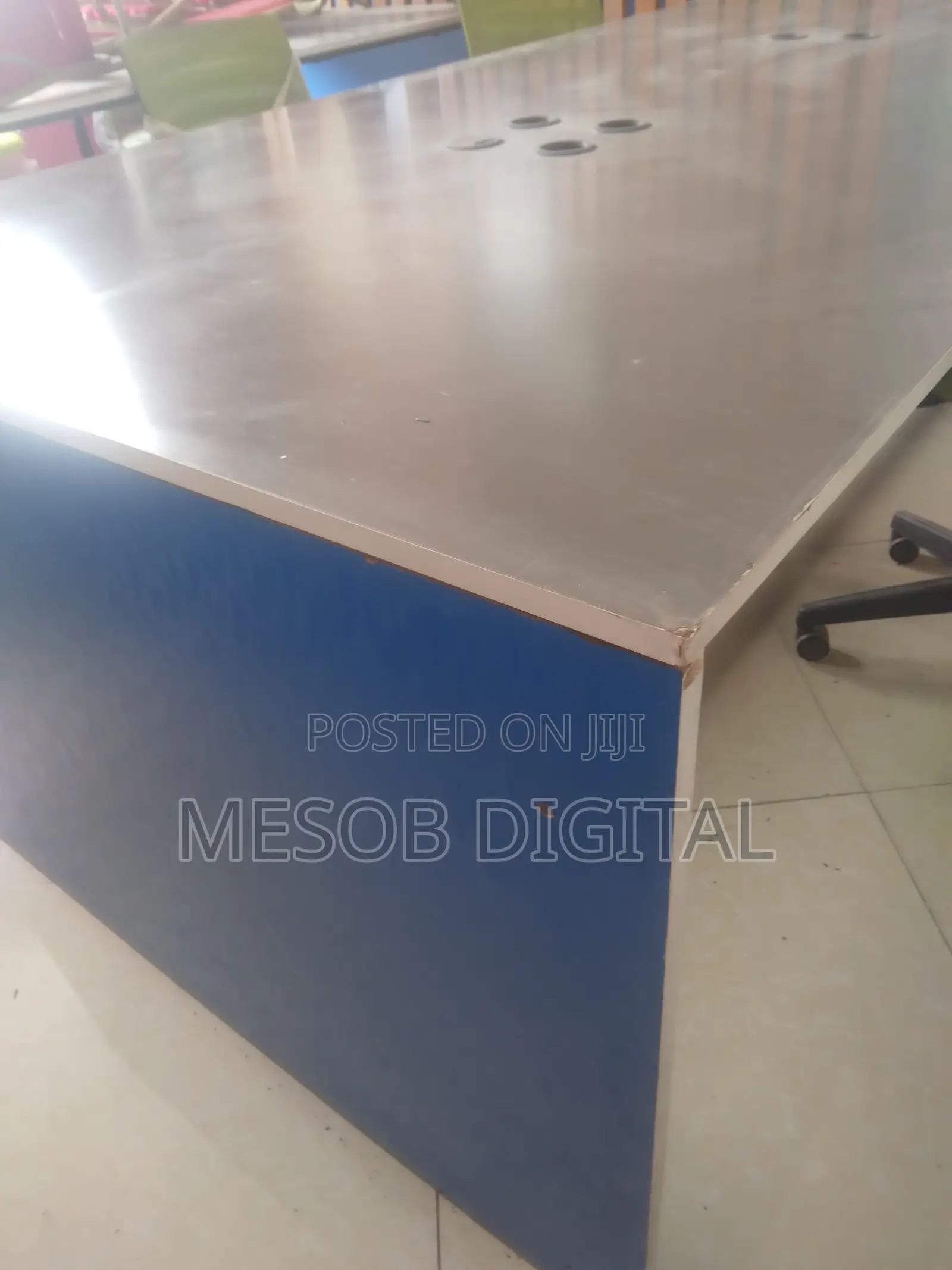 Large Office Conference Table / Executive Meeting Desk / Computer Tabl