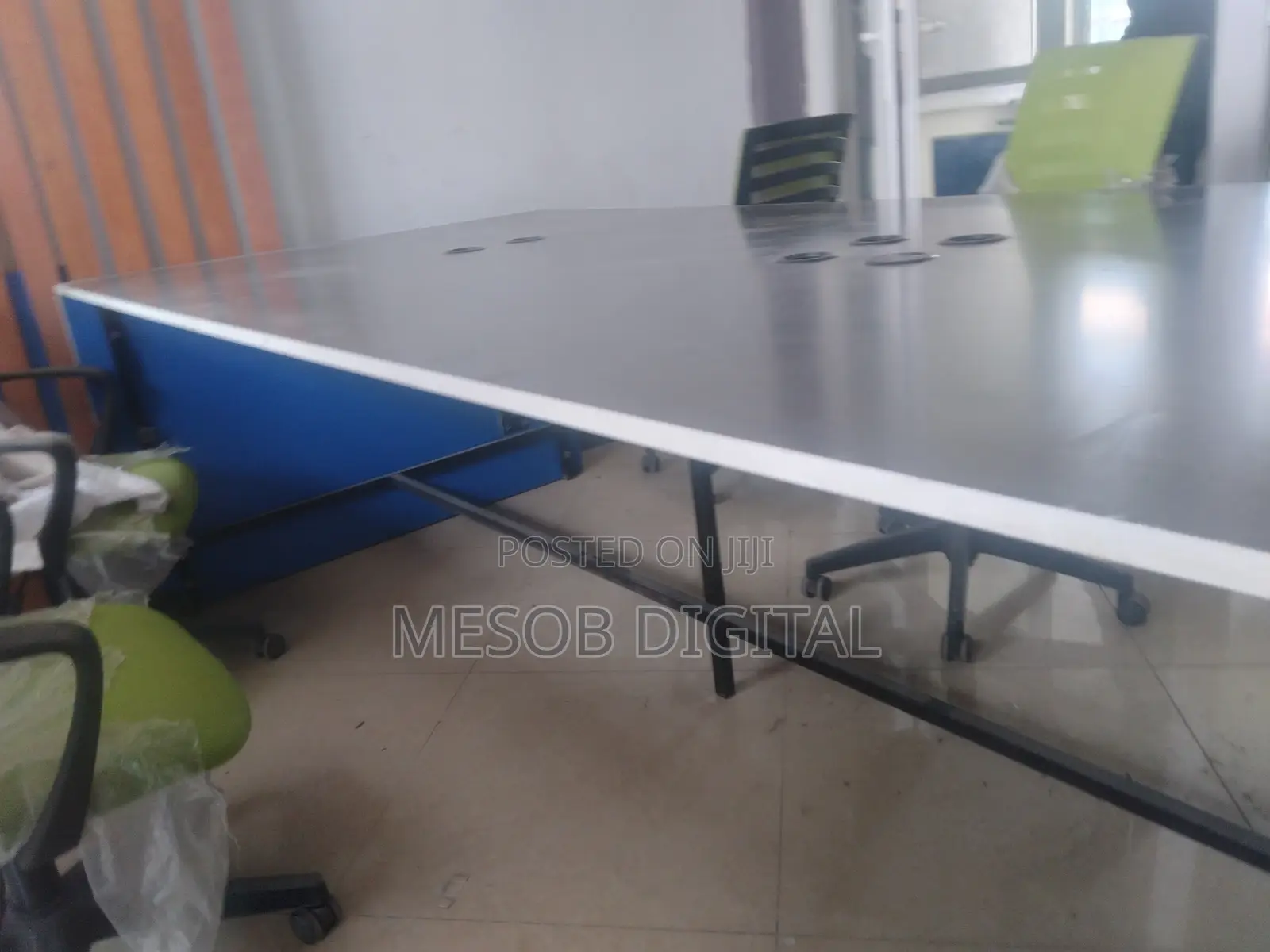 Large Office Conference Table / Executive Meeting Desk / Computer Tabl