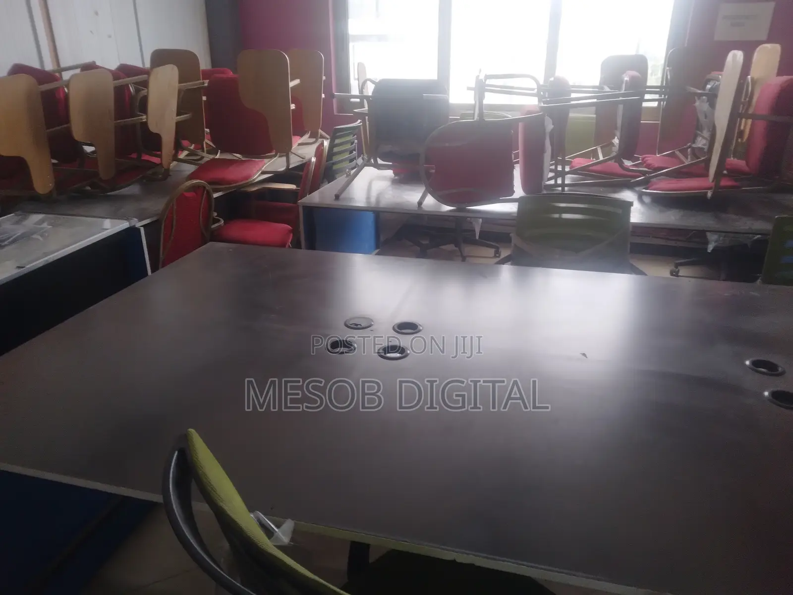 Large Office Conference Table / Executive Meeting Desk / Computer Tabl