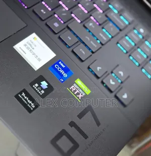 New Laptop HP Omen 17 16GB Intel Core i7 SSD 1T