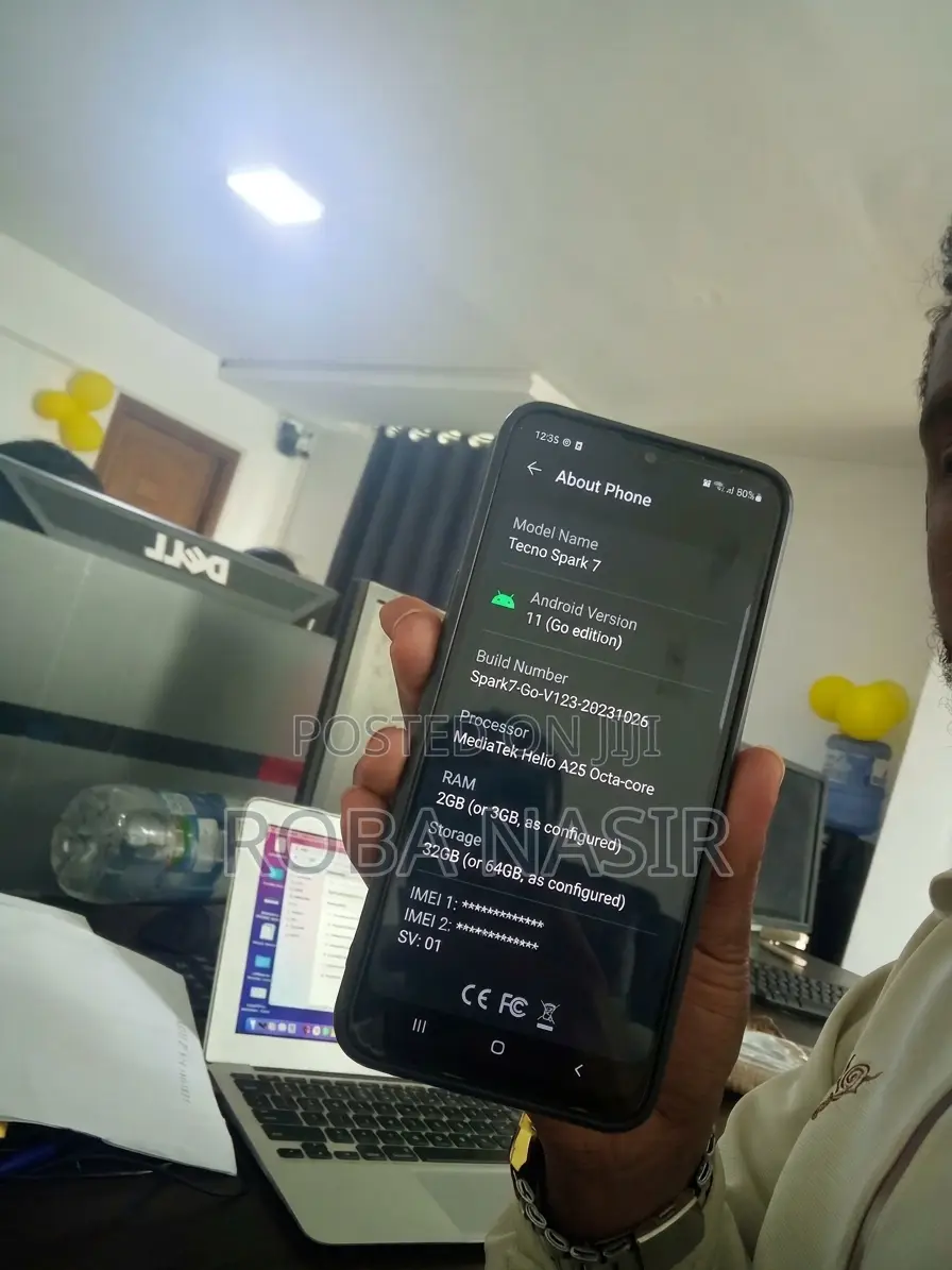Tecno Spark 16 GB Black