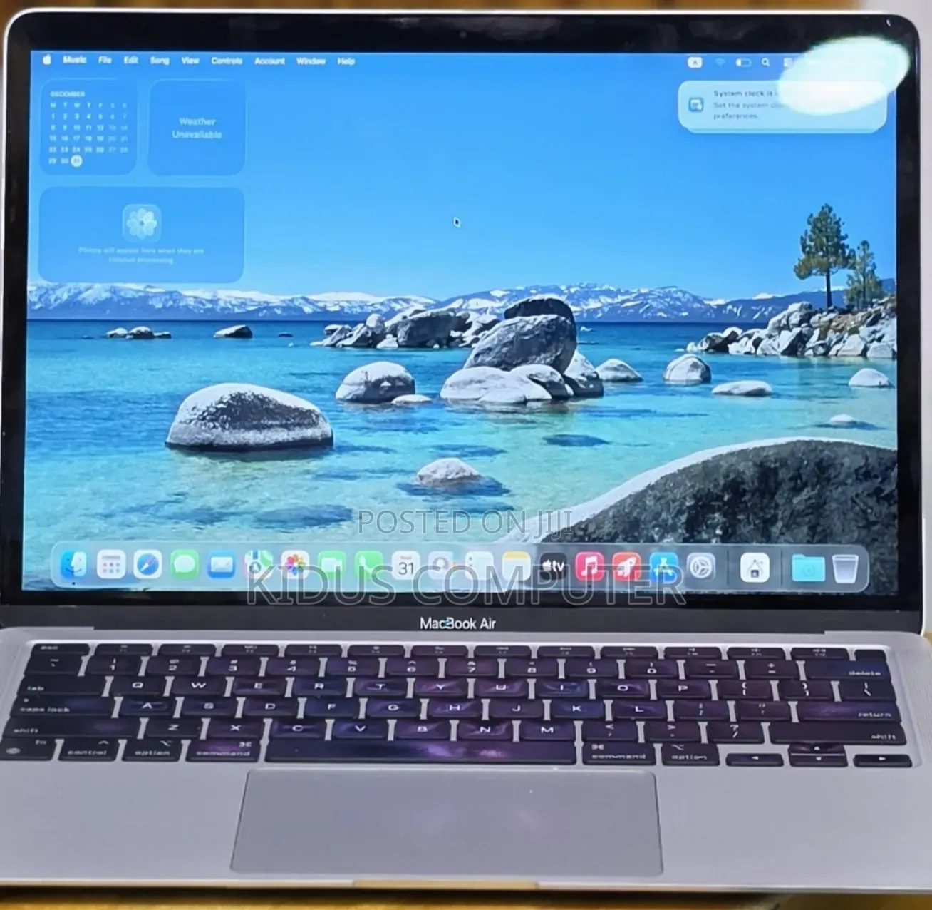 New Laptop Apple MacBook Air 2020 M1 8GB Apple M1 SSD 256GB