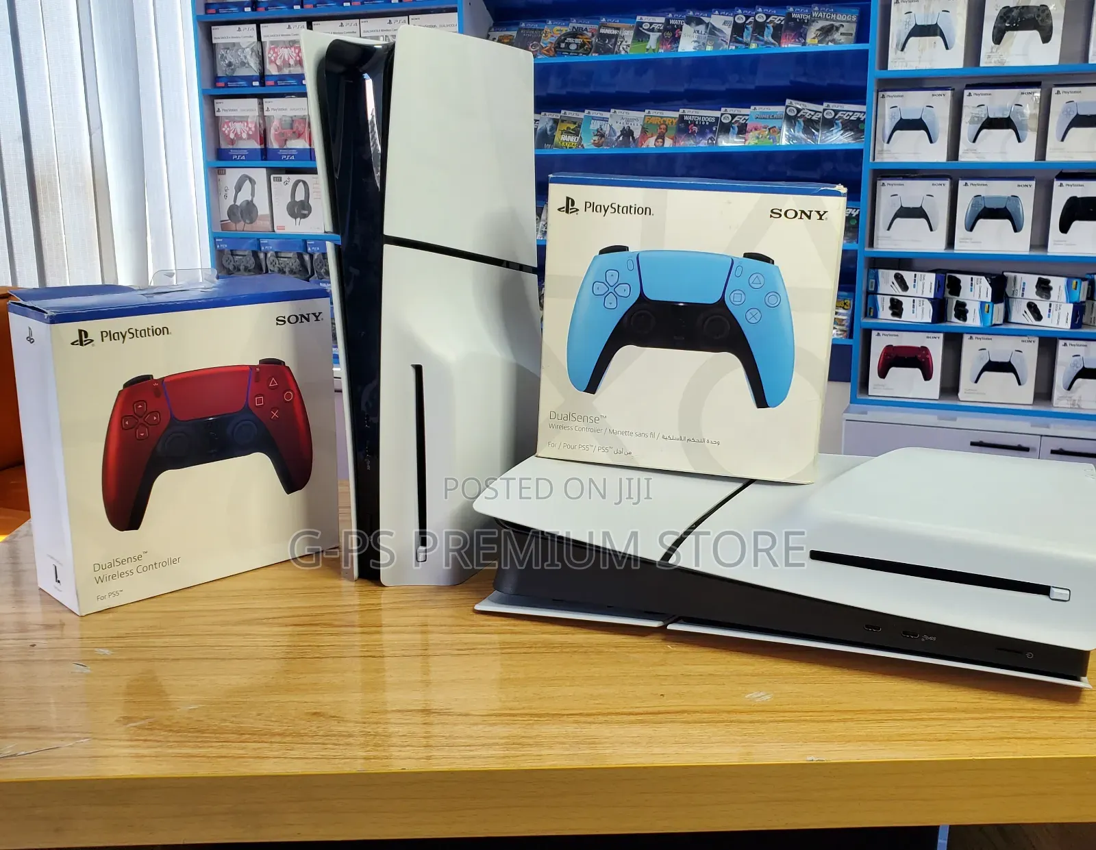 Ps 5 Slim 1 Original Joystick |  በፈለጉት ከለር Joystick መርጠው መውሰድ ይችላሉ