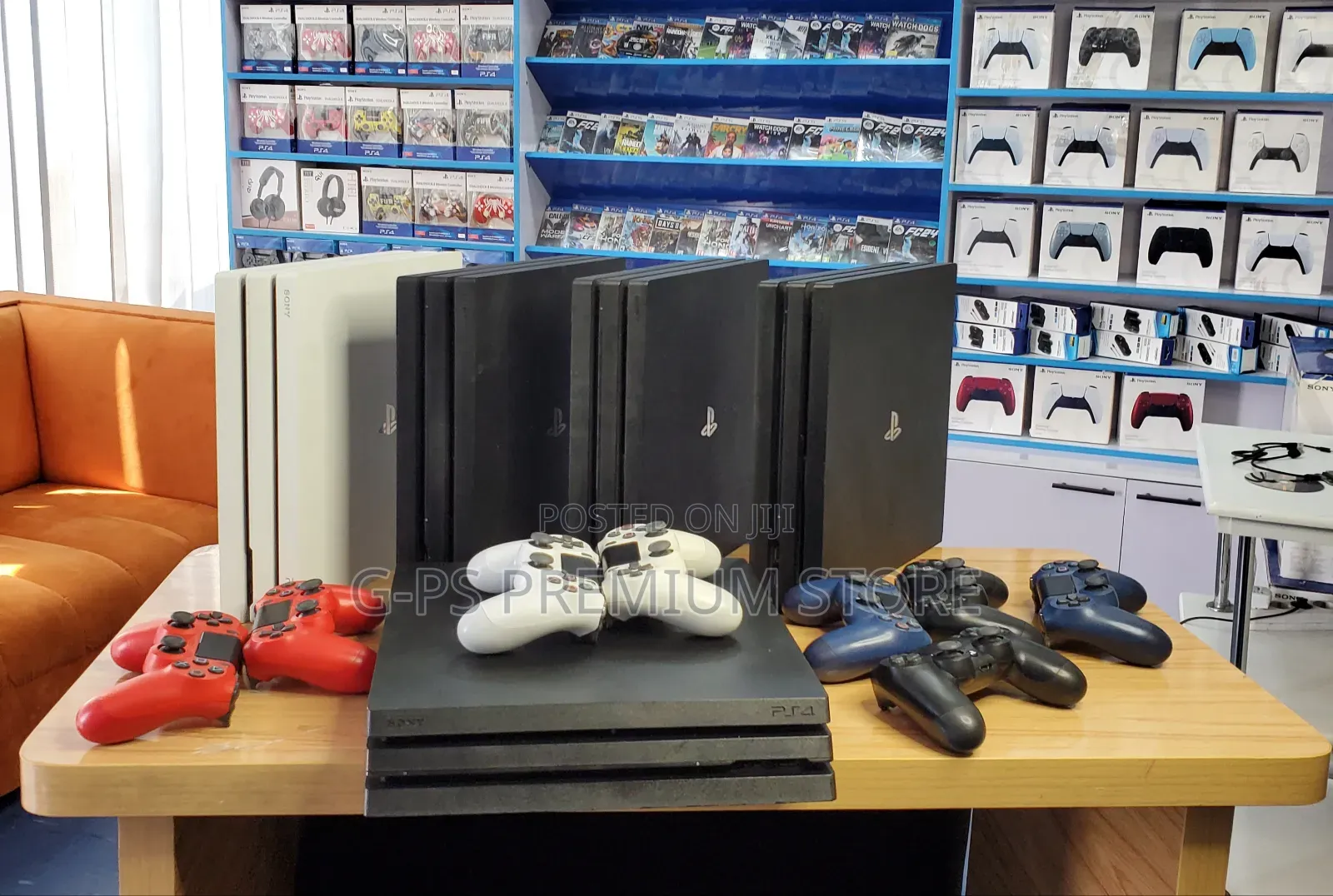 Ps 4 Pro Jailbreak 2 Original Joystick በፈለጉት ከለር መርጠው መውሰድ ይችላሉ