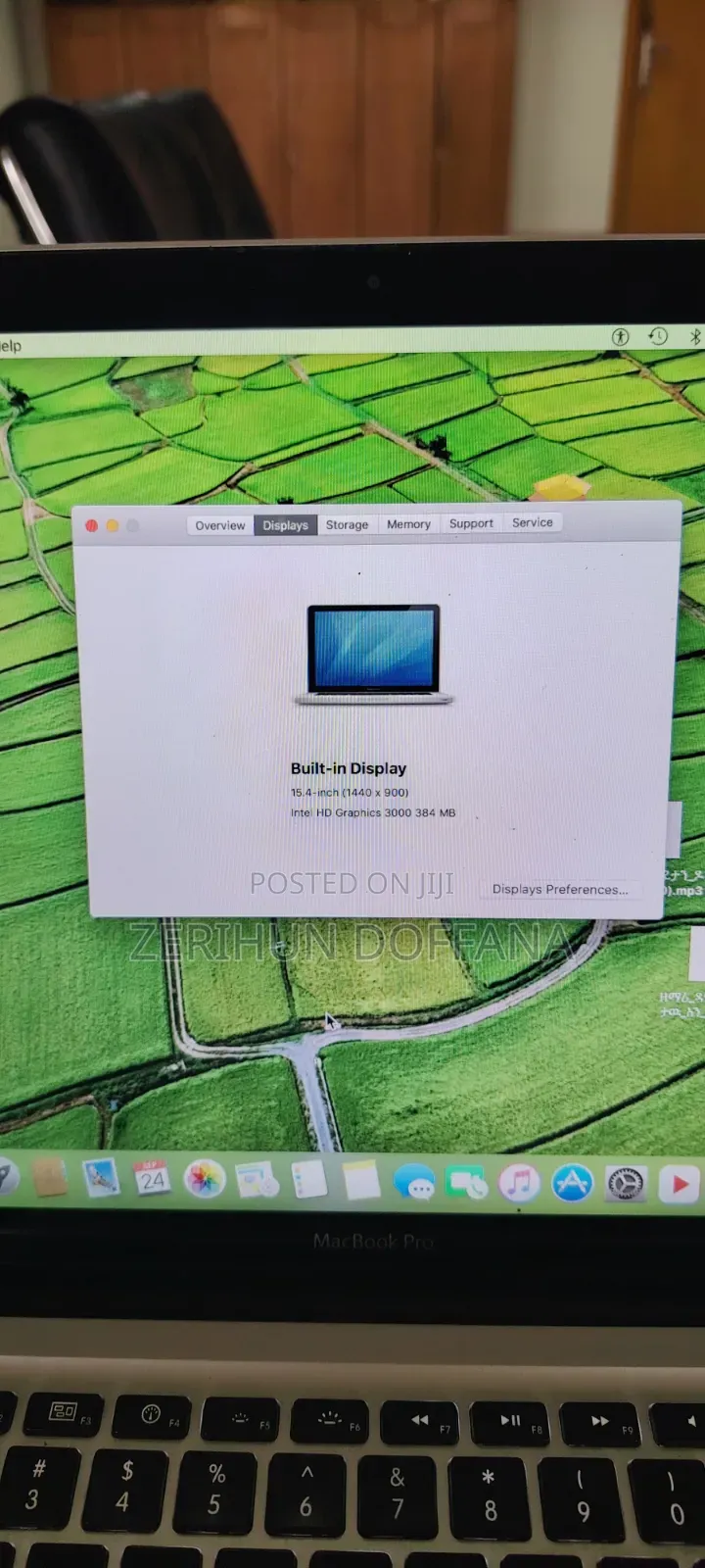 Laptop Apple MacBook Pro 2011 4GB Intel Core i7 HDD 750GB