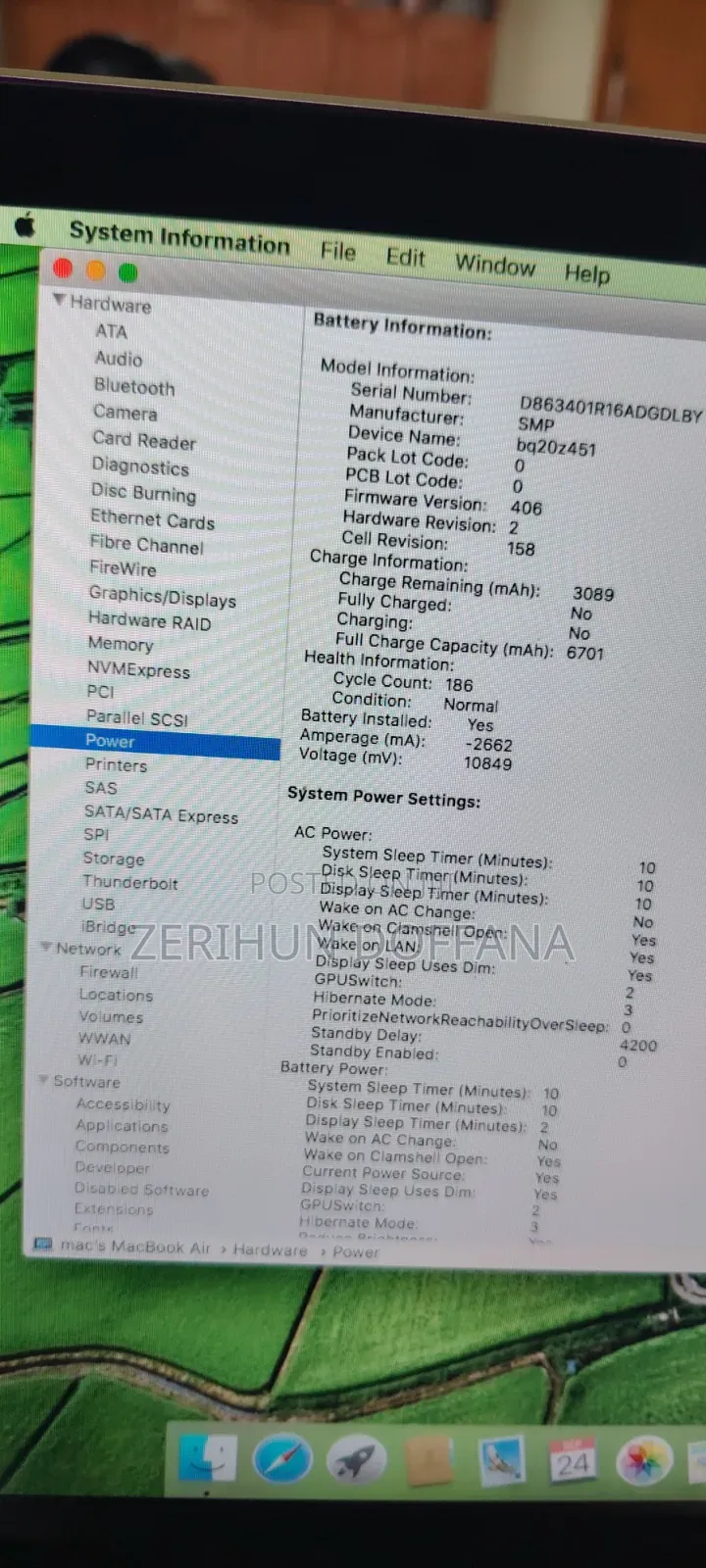 Laptop Apple MacBook Pro 2011 4GB Intel Core i7 HDD 750GB
