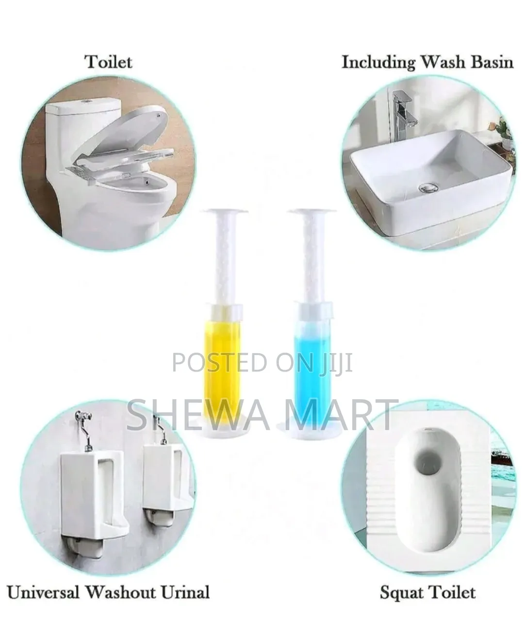 Colors Fragrances Toilet Cleaning Gel, Floral Print Toilet Gel
