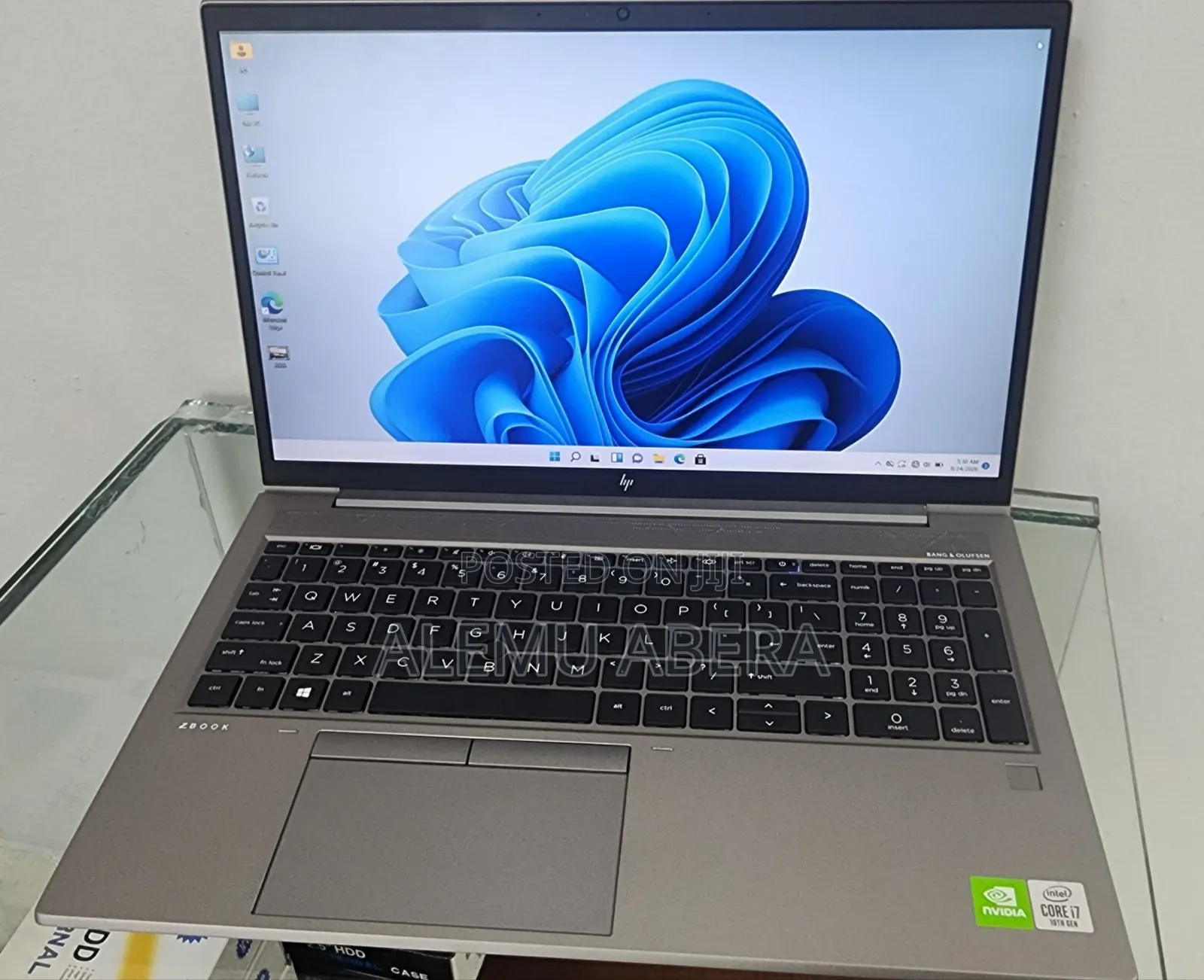 New Laptop HP ZBook 15 16GB Intel Core i7 SSD 512GB