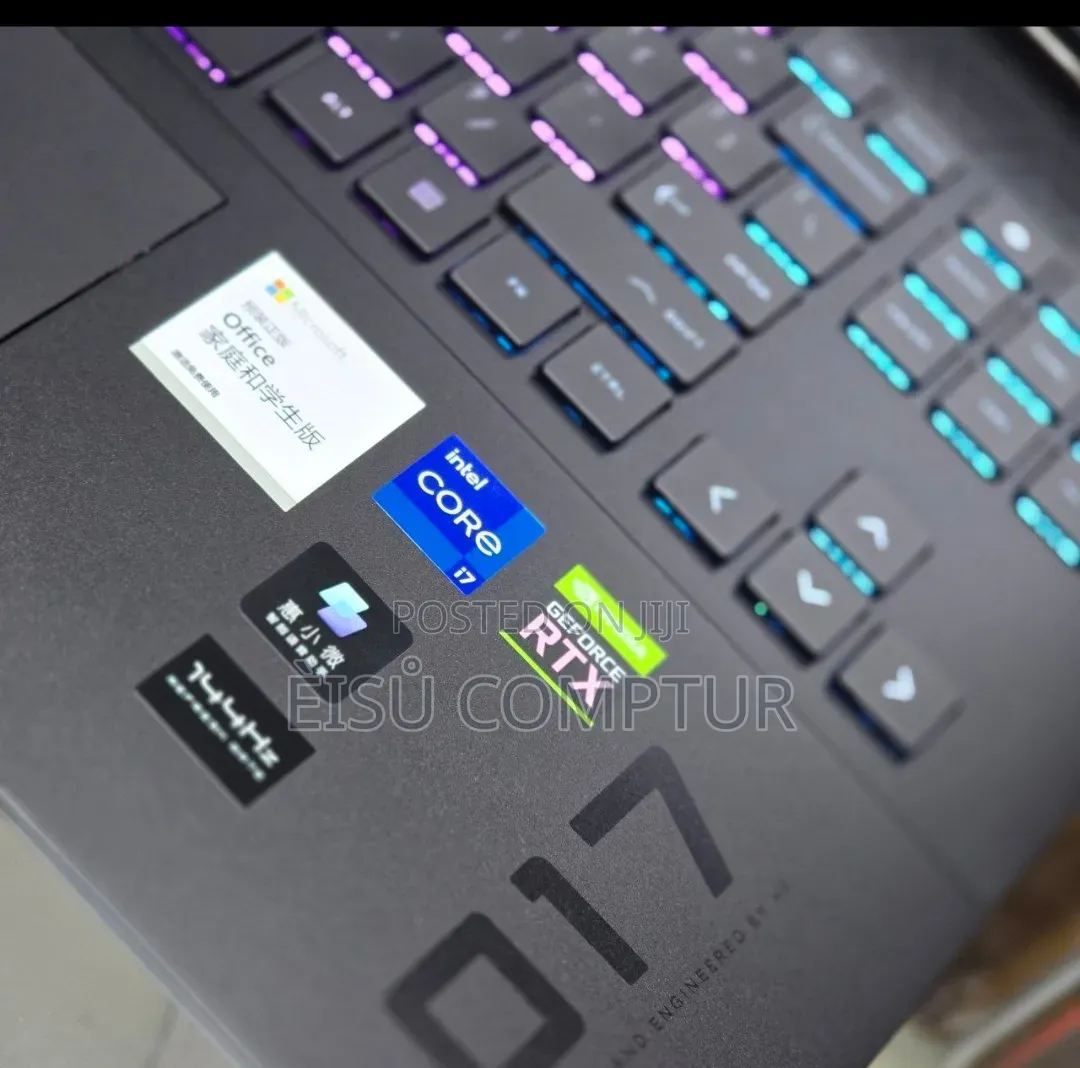 New Laptop HP Omen 17 16GB Intel Core i7 SSD 512GB