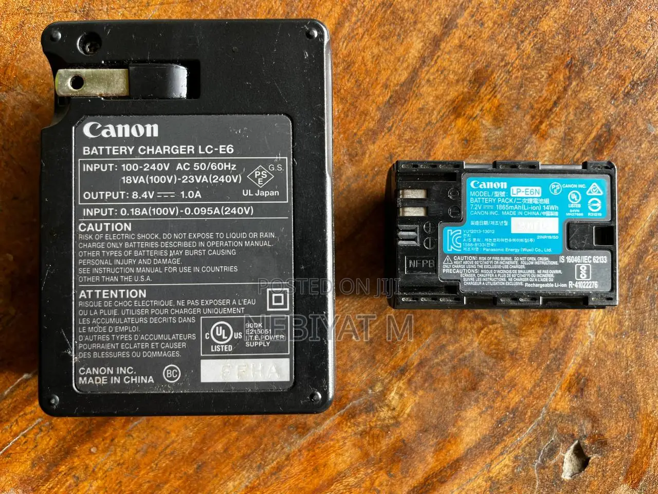 Canon Battery Pack With Charger