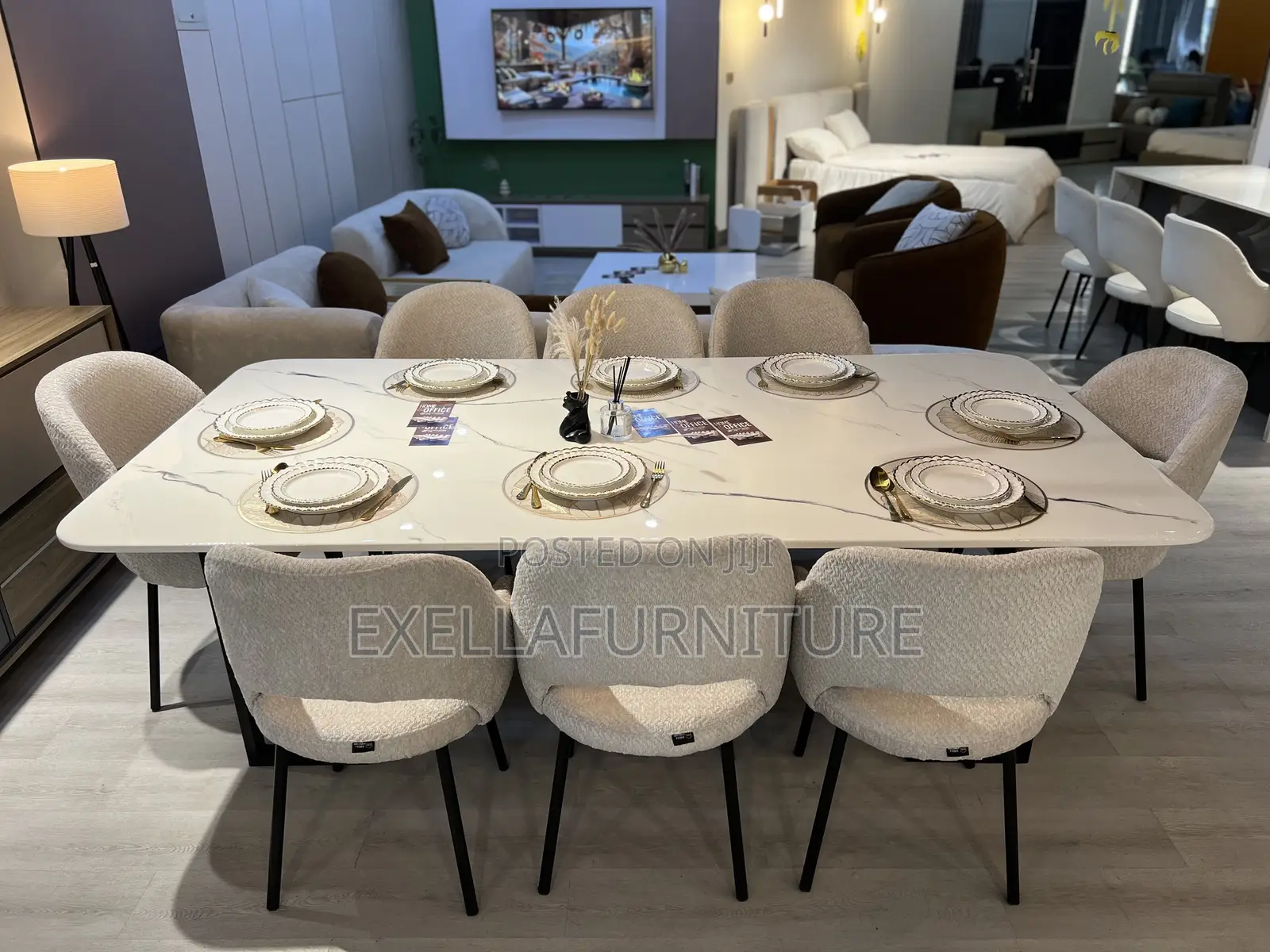 Dining Table የመመገቢያ ጠረቤዛ Epoxy