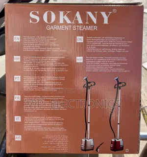 SOKANY Garment Steamer Powerful 2000W Heating System and Large 3.5L