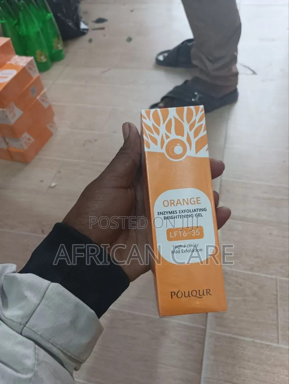 POUQUR Orange Enzymes Exfoliating Brightening Gel – LF16-35