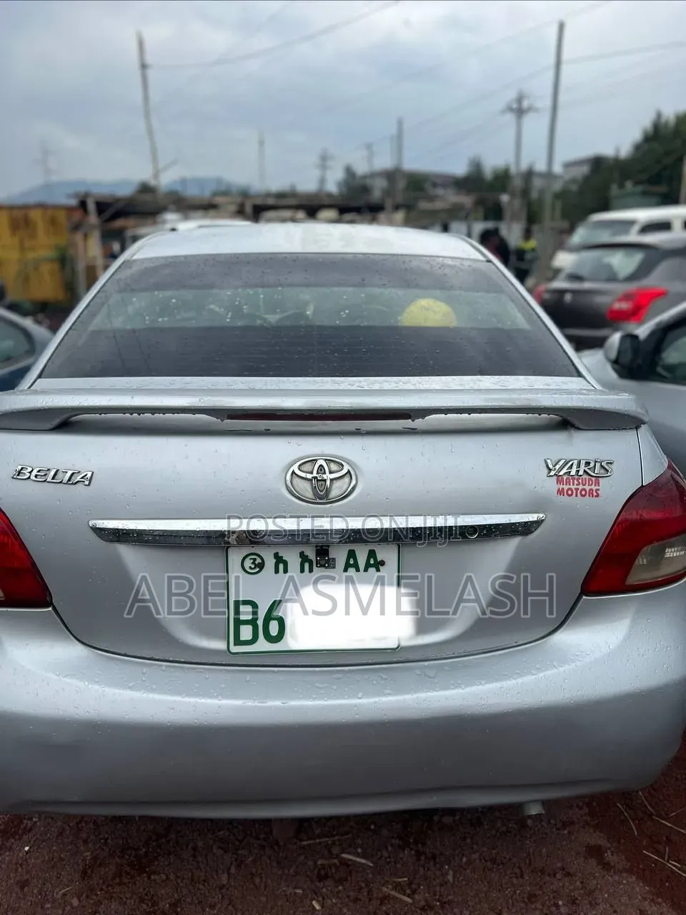 Toyota Belta 2010 Silver
