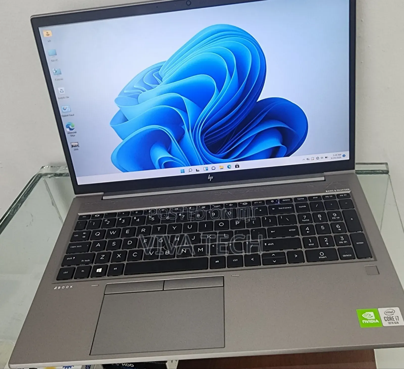 New Laptop HP ZBook Studio 16GB Intel Core i7 SSD 512GB