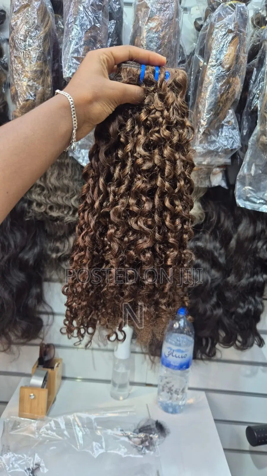 Supper Double Drawn Pixy Human Hair