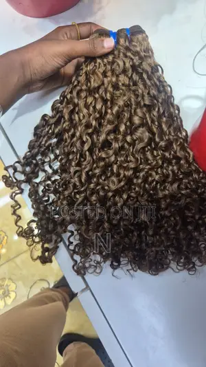 Supper Double Drawn Pixy Human Hair