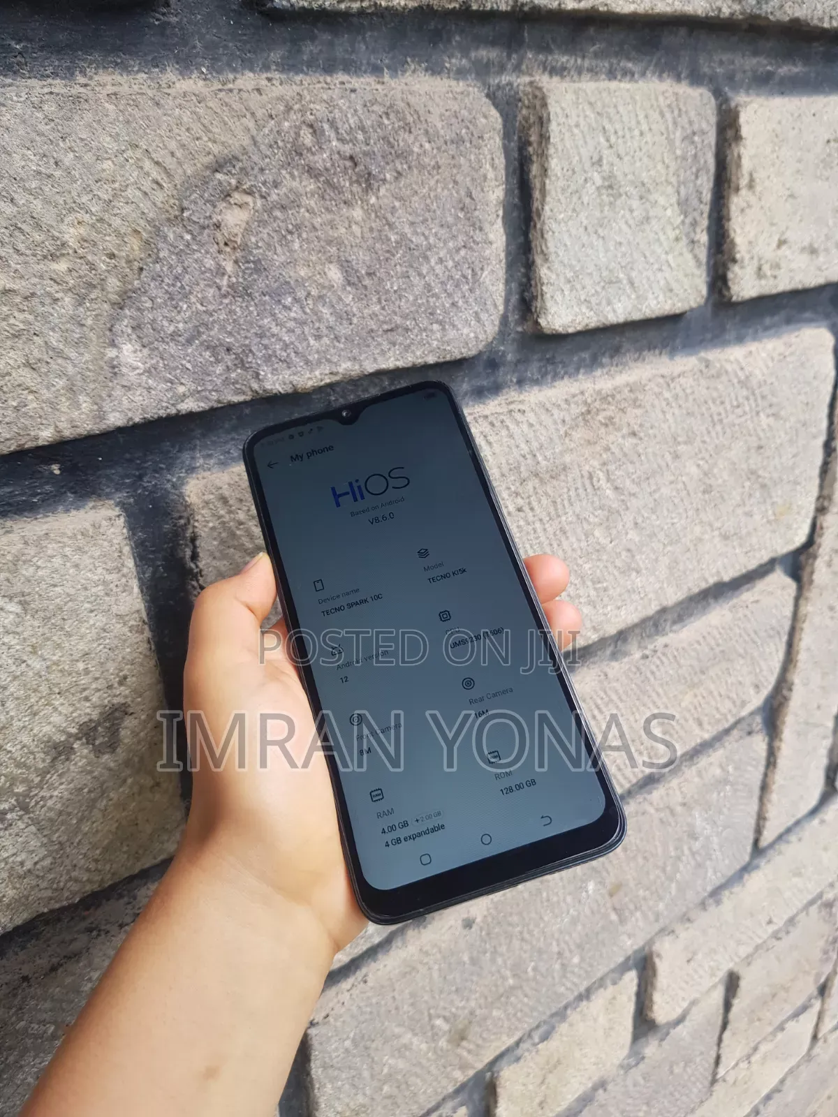 Tecno Spark 10C 128 GB Black