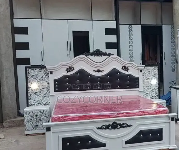Captivating 1.50 Meter Bed With Durability. አልጋ