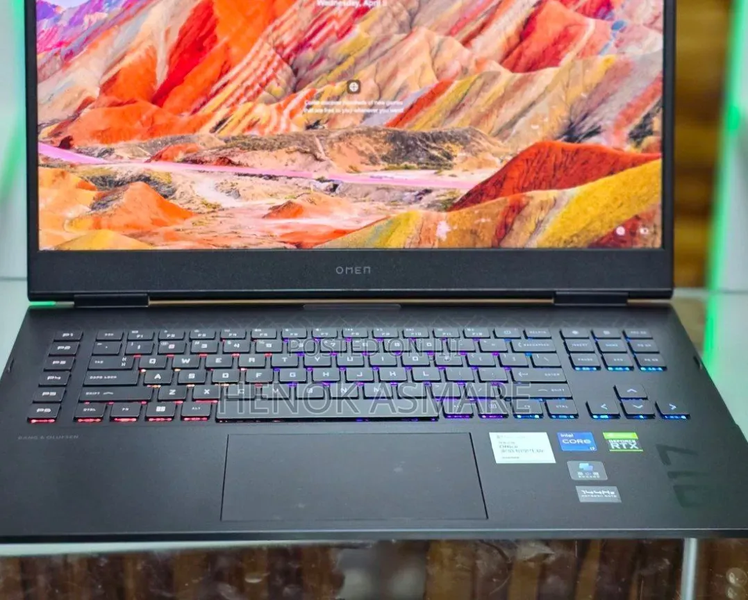 New Laptop HP Omen 17 16GB Intel Core i7 SSD 1T