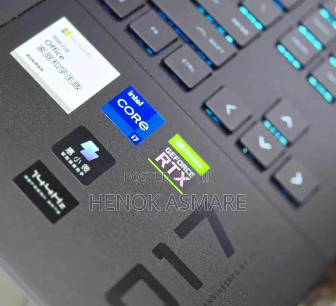 New Laptop HP Omen 17 16GB Intel Core i7 SSD 1T