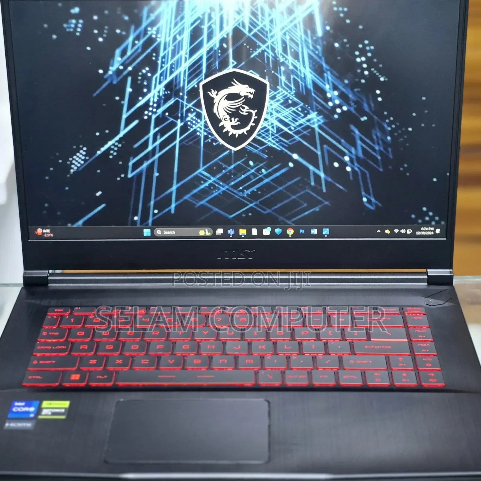 New Laptop MSI Pulse GL66 32GB Intel Core i7 SSD 512GB